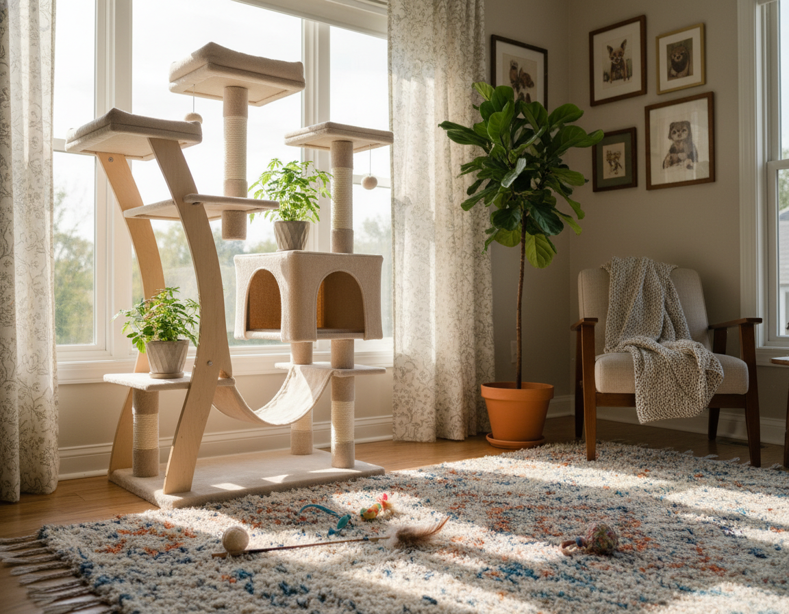 wybór miejsca dla drapaka