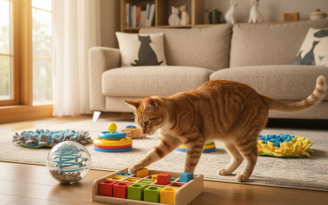 Zabawki rozwijające umiejętność rozwiązywania problemów u kota – Wszystko, co musisz wiedzieć!