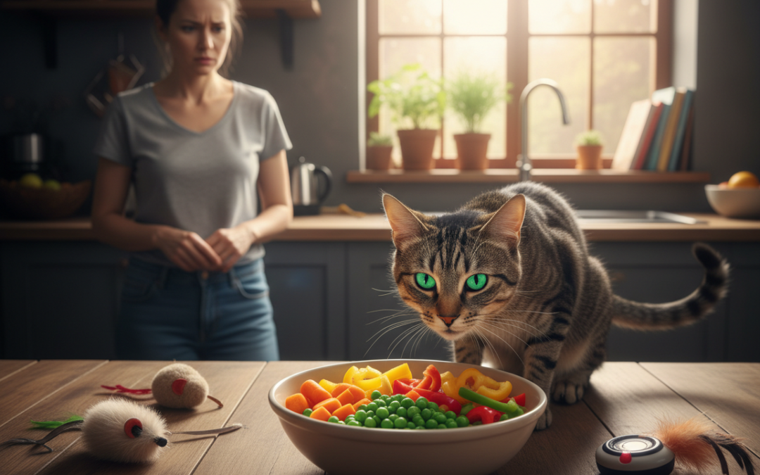 Zagrożenia diety wegetariańskiej u kota – Wszystko, co musisz o tym wiedzieć!