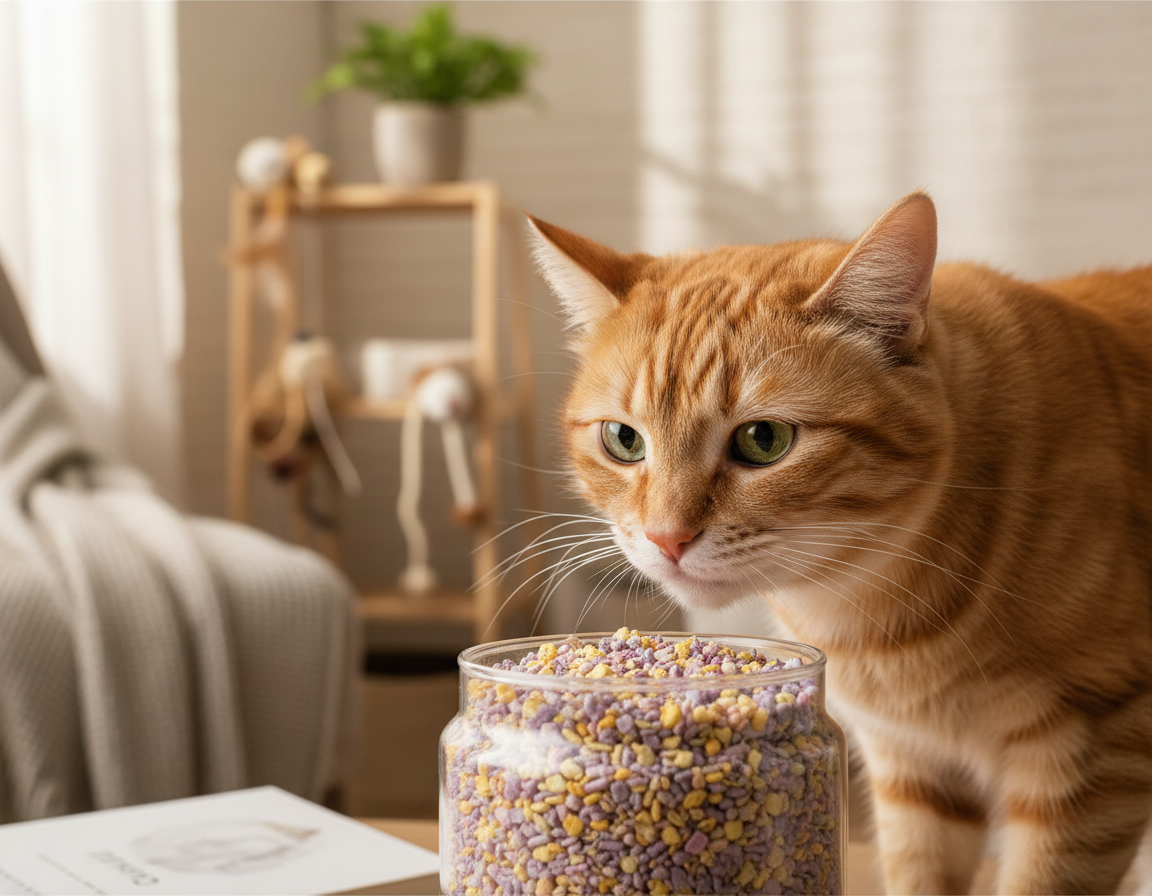 zalety i wady żwirku zapachowego dla kota