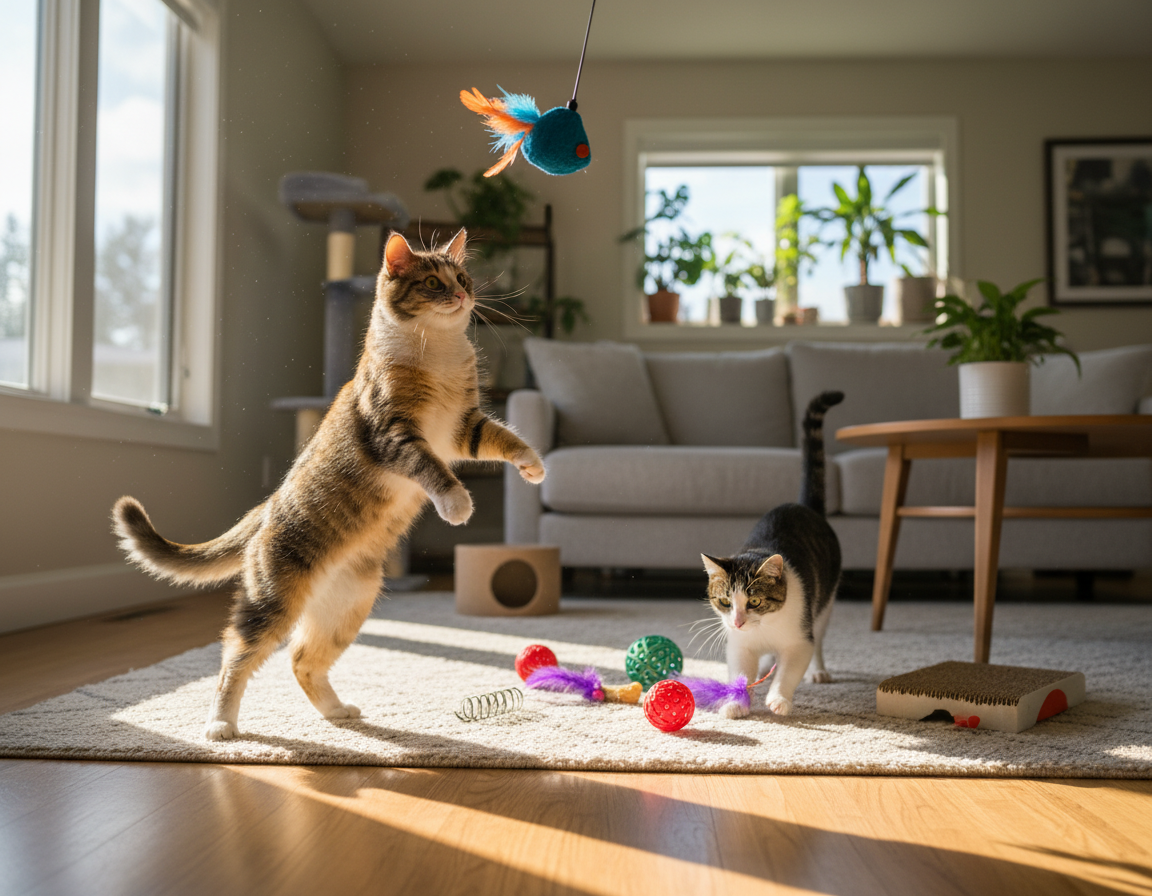 zapotrzebowanie kota na ruch