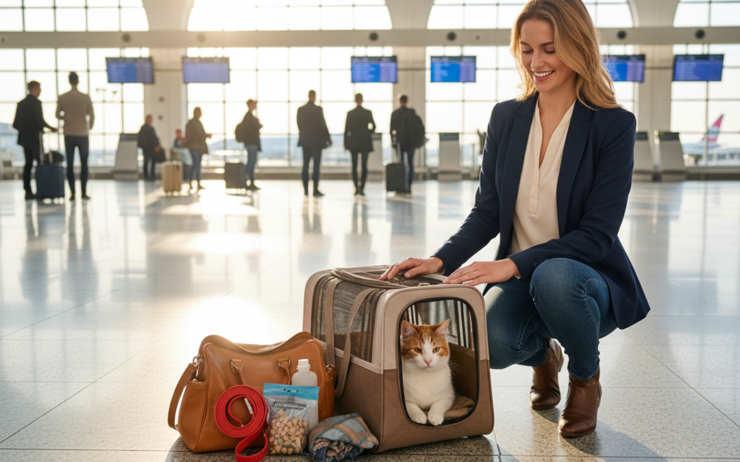Zasady podróżowania z kotem samolotem – Wszystko, co musisz wiedzieć!
