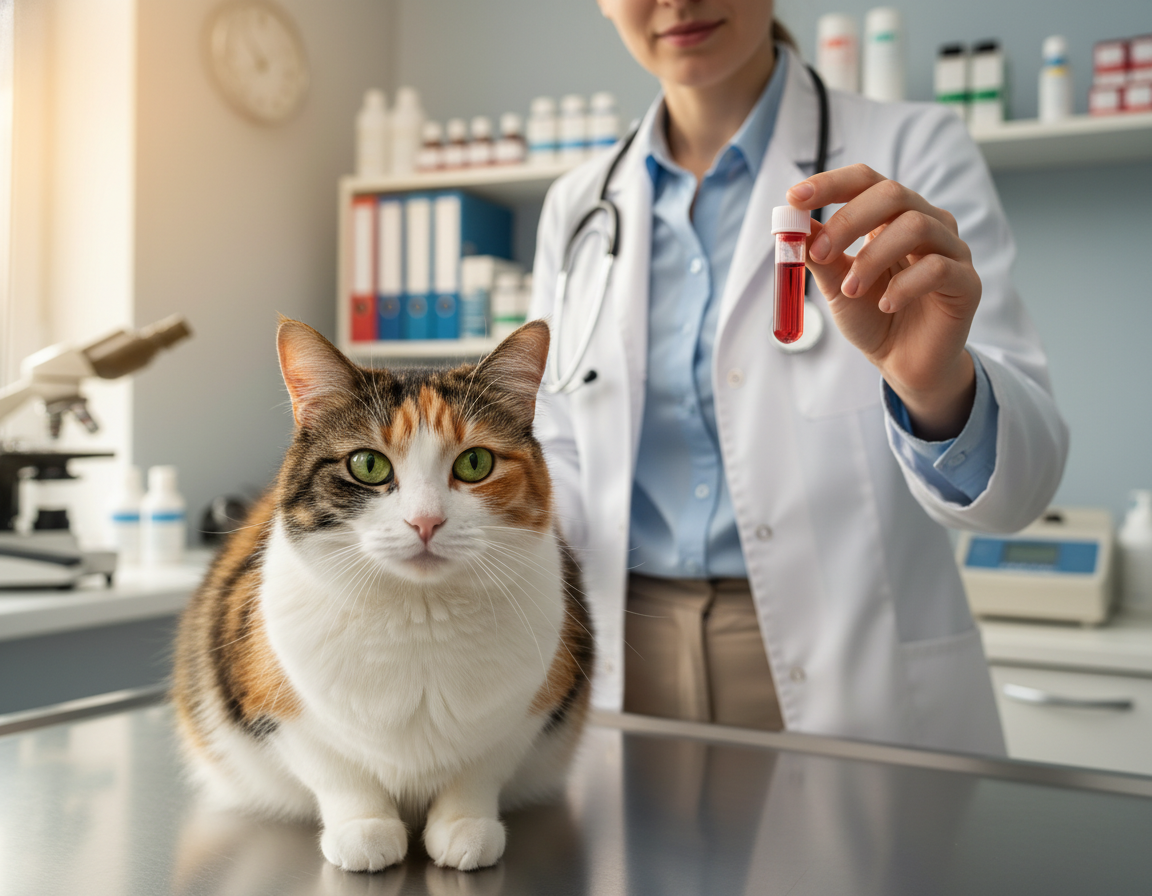 znaczenie-badan-krwi-u-kota znaczenie badań krwi u kota