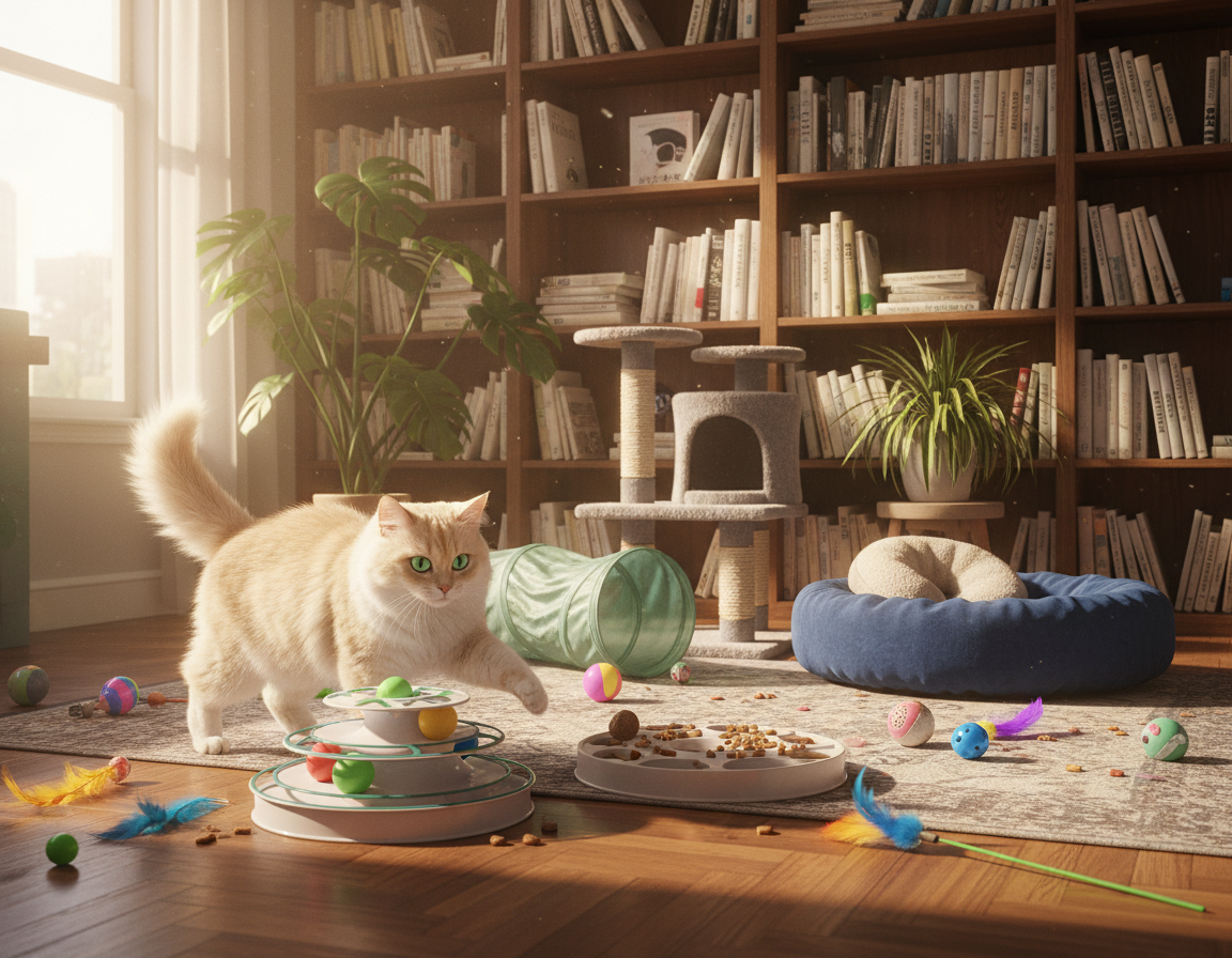 znaczenie-stymulacji-umyslowej-u-kota znaczenie stymulacji umysłowej u kota