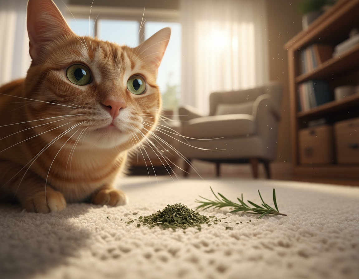 znaczenie-wechu-u-kota znaczenie węchu u kota