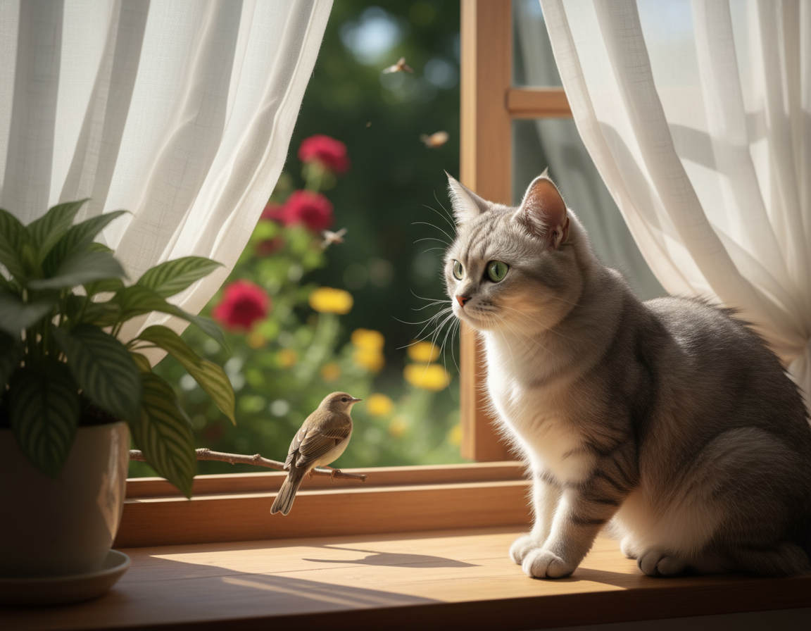 zwiększanie koncentracji uwagi u kota