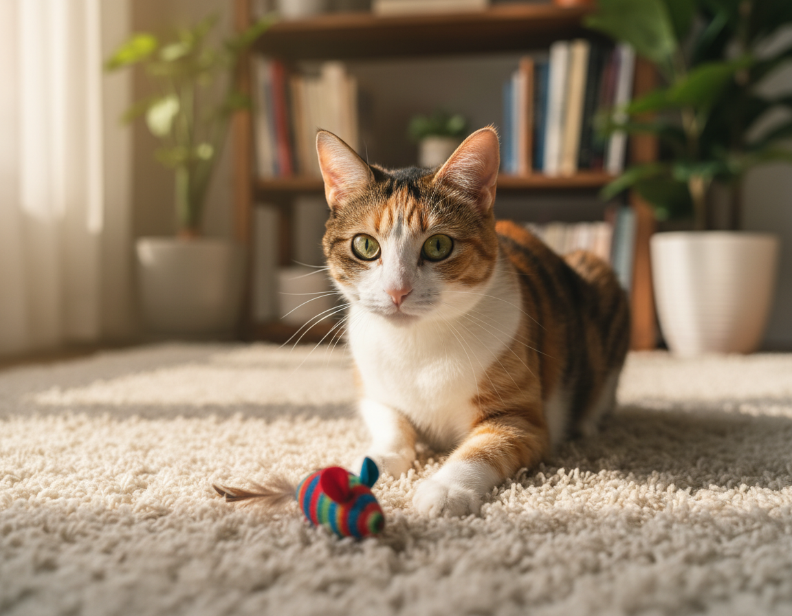 zwiększanie koncentracji uwagi u kota