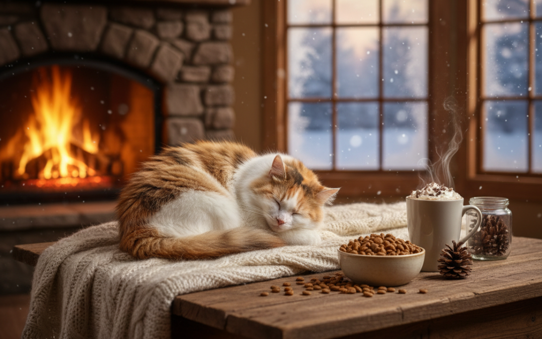 Zwiększone zapotrzebowanie kaloryczne kota zimą – Wszystko, co musisz wiedzieć!