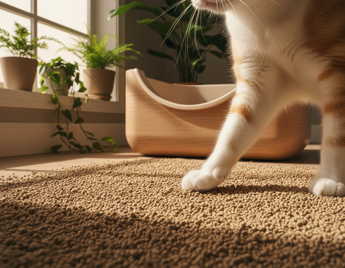 żwirek dla kotów o wrażliwych łapach