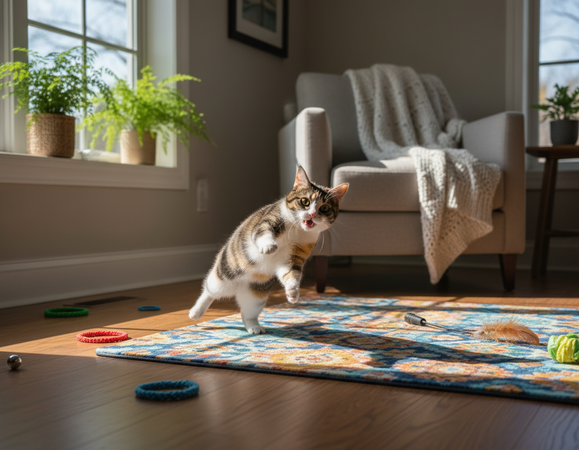 codzienne ćwiczenia gimnastyczne dla kota