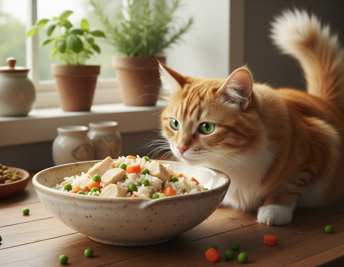 dieta dla kota z wrażliwym żołądkiem