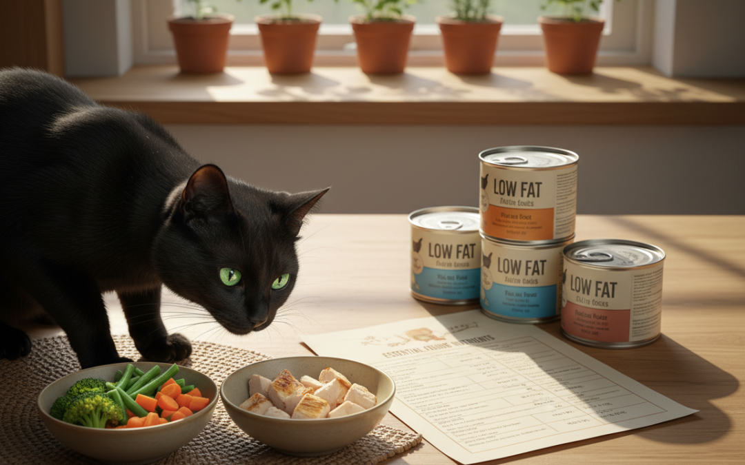 Dieta niskotłuszczowa dla kota – Wszystko, co musisz o tym wiedzieć!