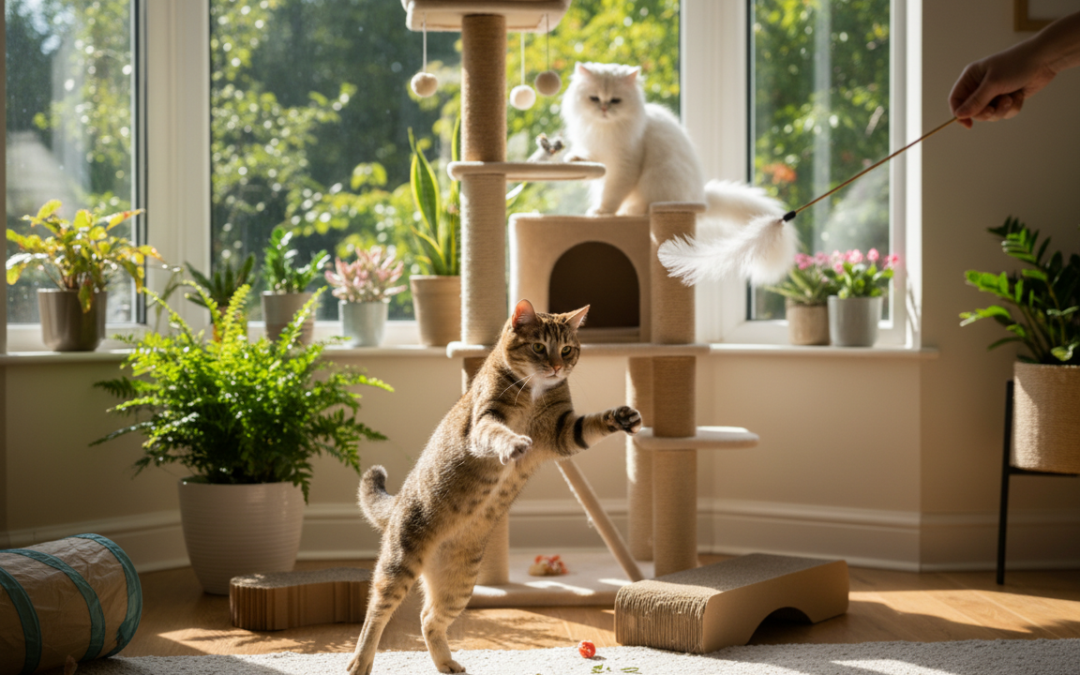 Dzienne zapotrzebowanie kota na ruch – Wszystko, co musisz o tym wiedzieć!