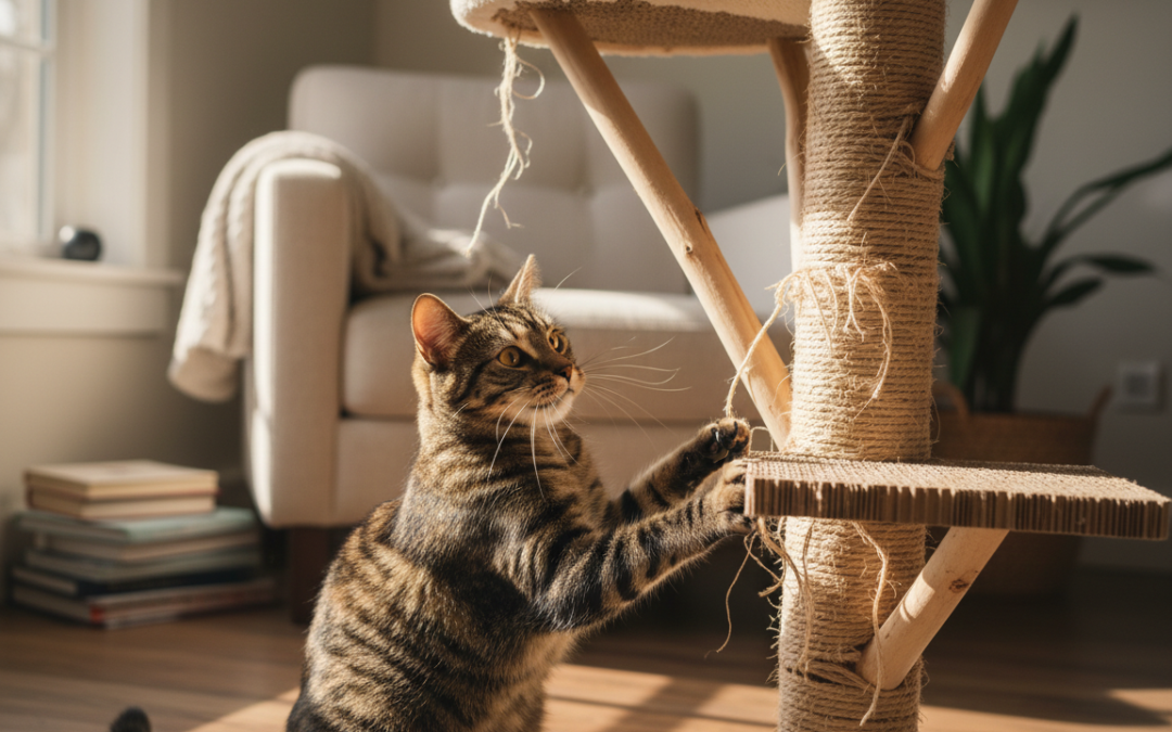 Celowość drapania u kota – Wszystko, co musisz o tym wiedzieć!