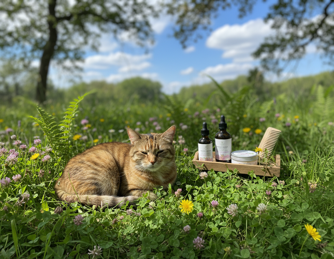 ochrona kota przed pasożytami latem