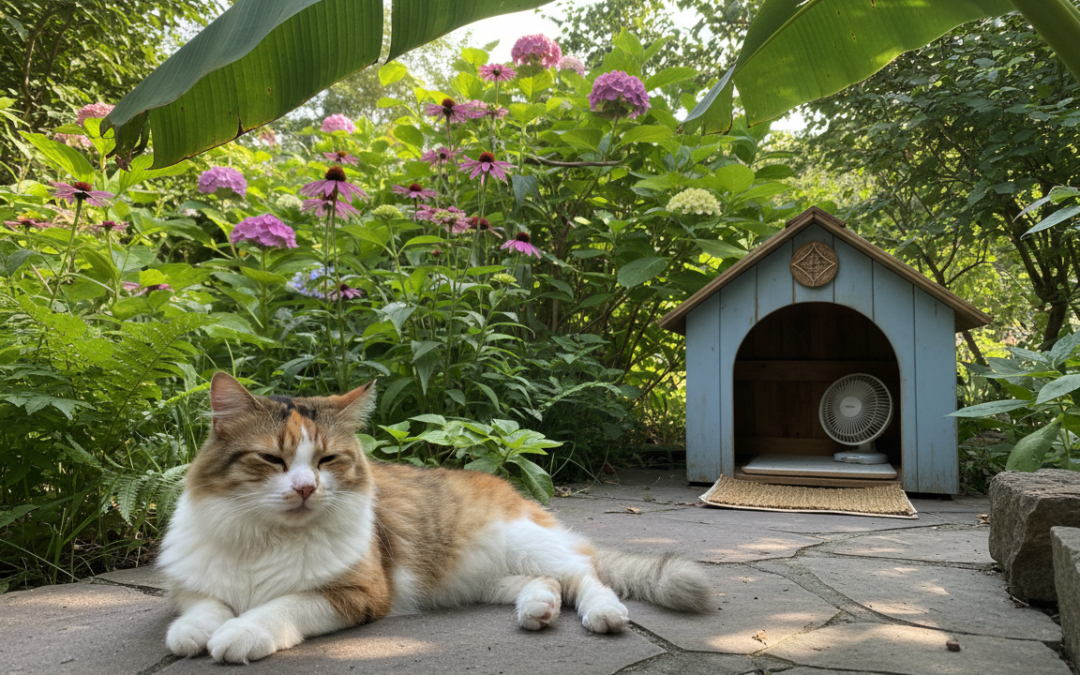 Ochrona kota przed upałem na zewnątrz – Wszystko, co musisz o tym wiedzieć!