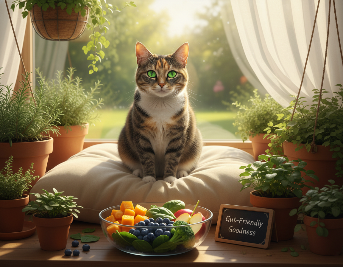 odbudowa flory jelitowej u kota