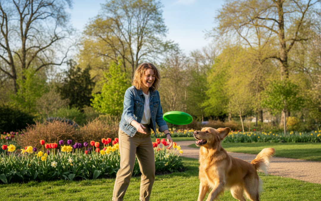 Odświeżenie wiosennej rutyny z psem