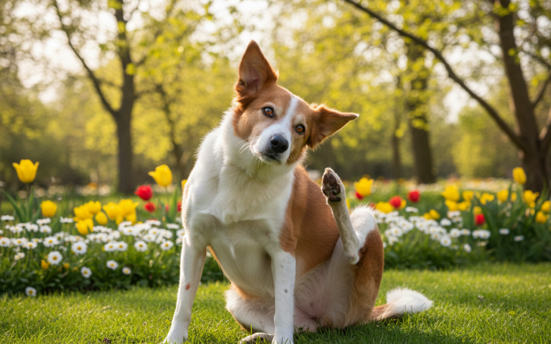 Wiosenna alergia u psów – objawy i leczenie