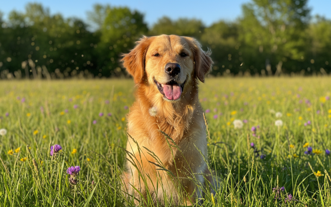 Psy a trawy alergenne – jak reagują?