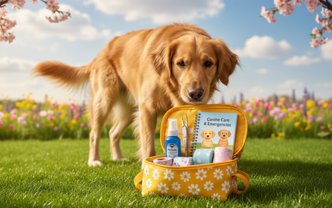 Wiosenna apteczka dla opiekuna psa – co powinna zawierać?