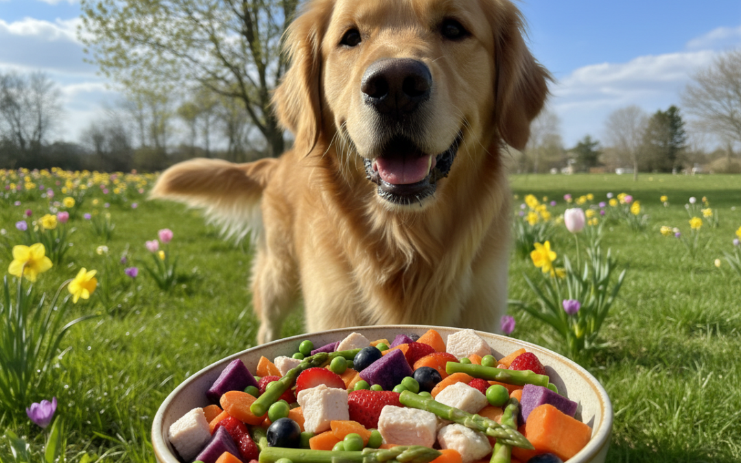 Wiosenna dieta psa – lżejsza czy bardziej kaloryczna?