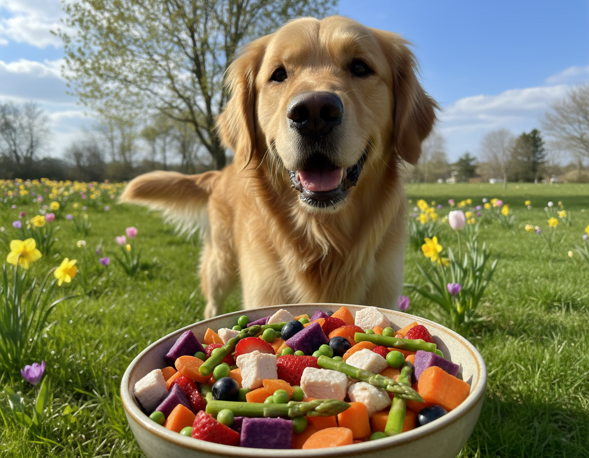 Wiosenna dieta psa – lżejsza czy bardziej kaloryczna?