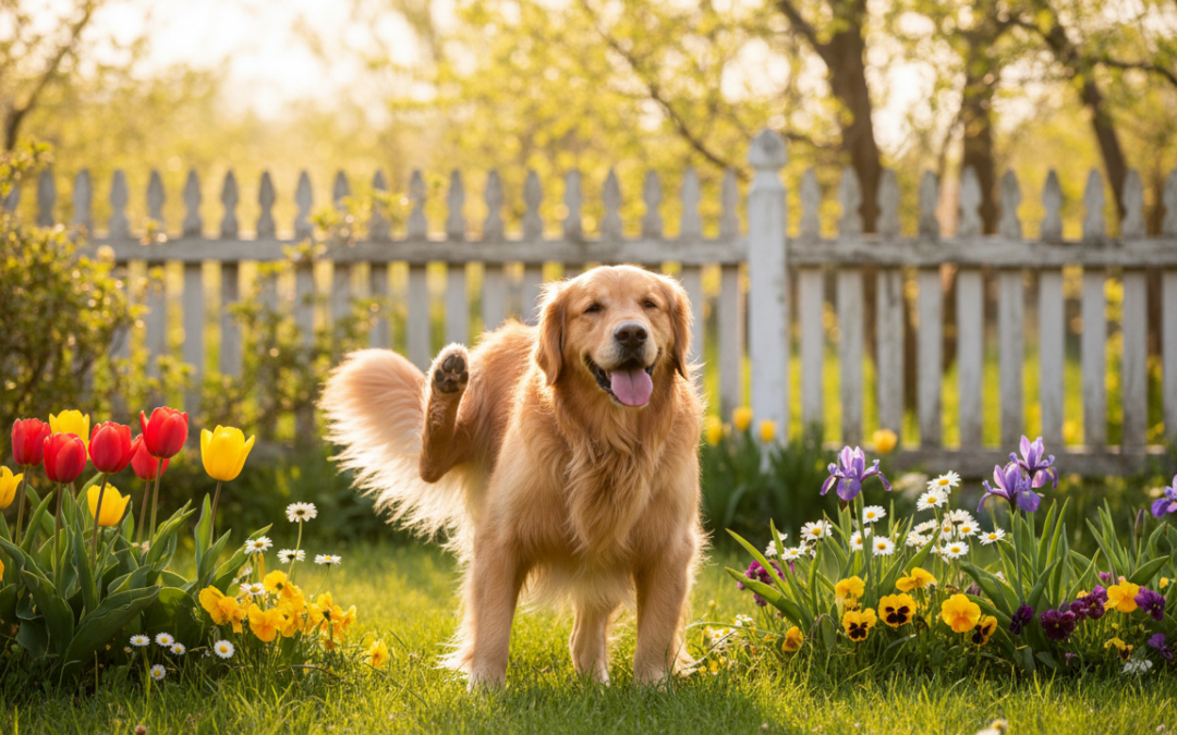 Dlaczego pies wiosną częściej się drapie?
