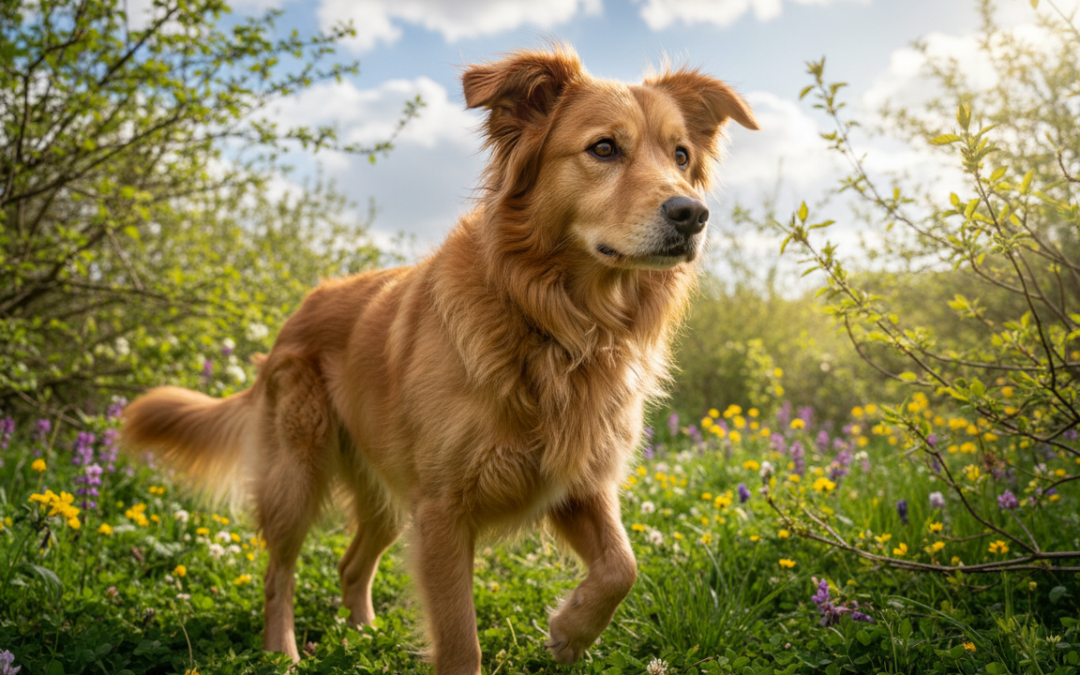 Wiosenny niepokój u psów – co może go wywoływać?
