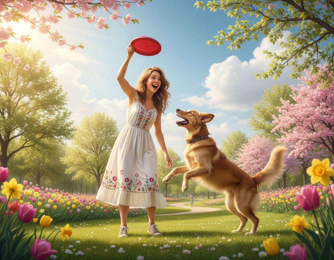 pies-wiosna-pomysly-na-programy pies wiosna pomysły na programy