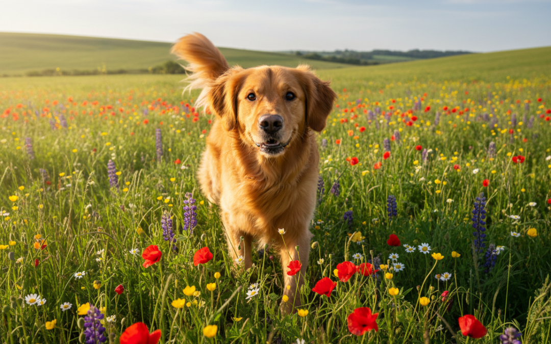 Nastrój psa wiosną – budzące się instynkty