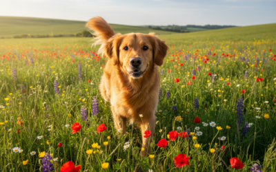 Nastrój psa wiosną – budzące się instynkty