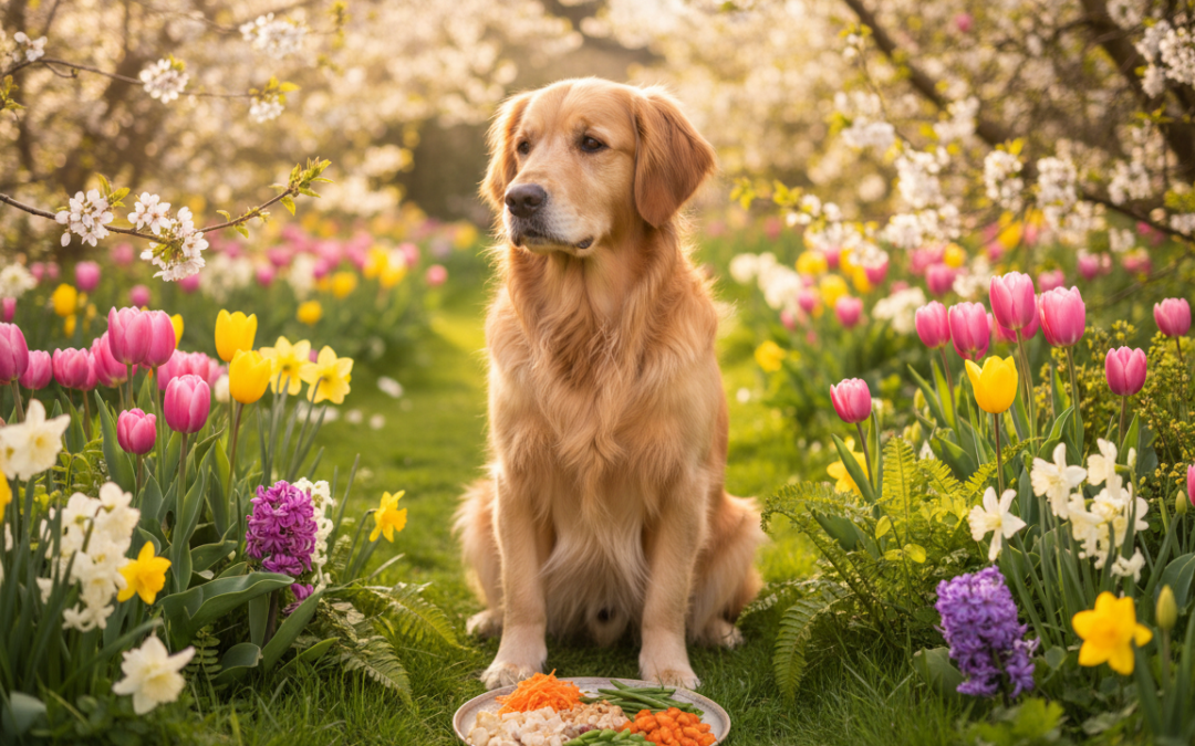 Dlaczego pies wiosną nie je tak jak zimą?