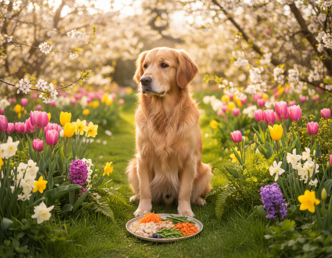 Dlaczego pies wiosną nie je tak jak zimą?