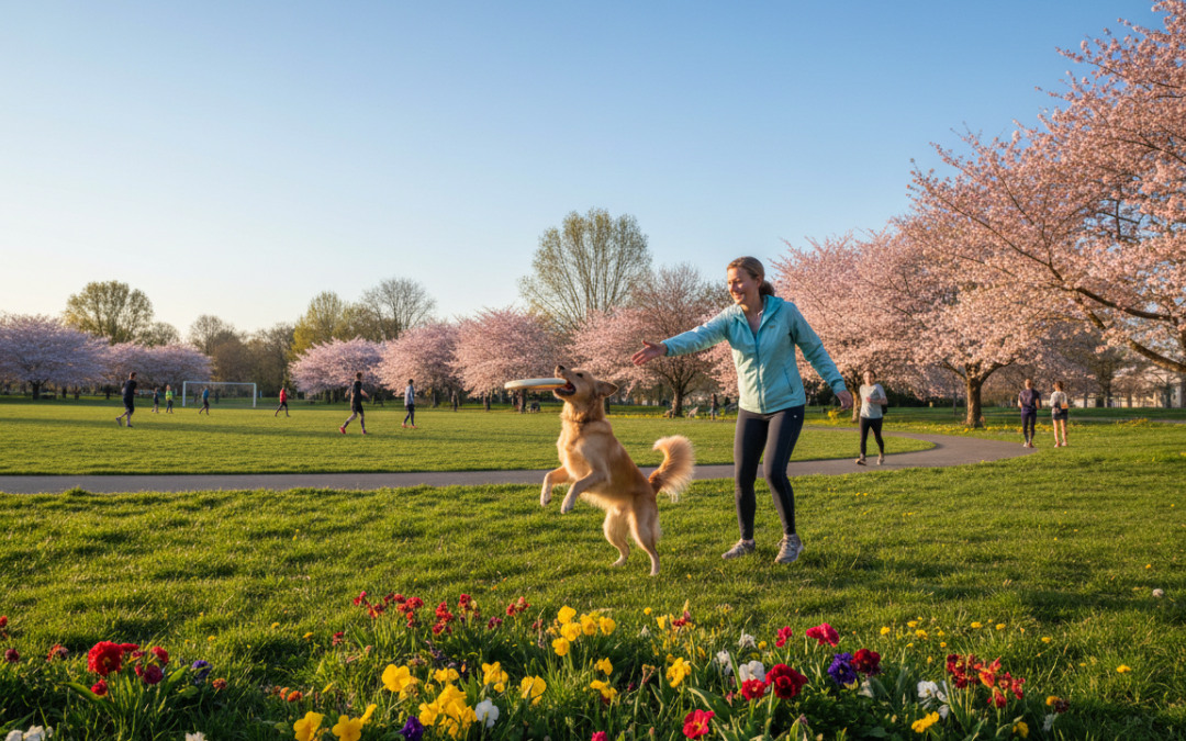 Powrót do sportu na świeżym powietrzu z psem – na co uważać wiosną
