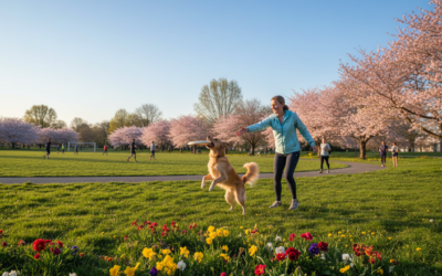 Powrót do sportu na świeżym powietrzu z psem – na co uważać wiosną