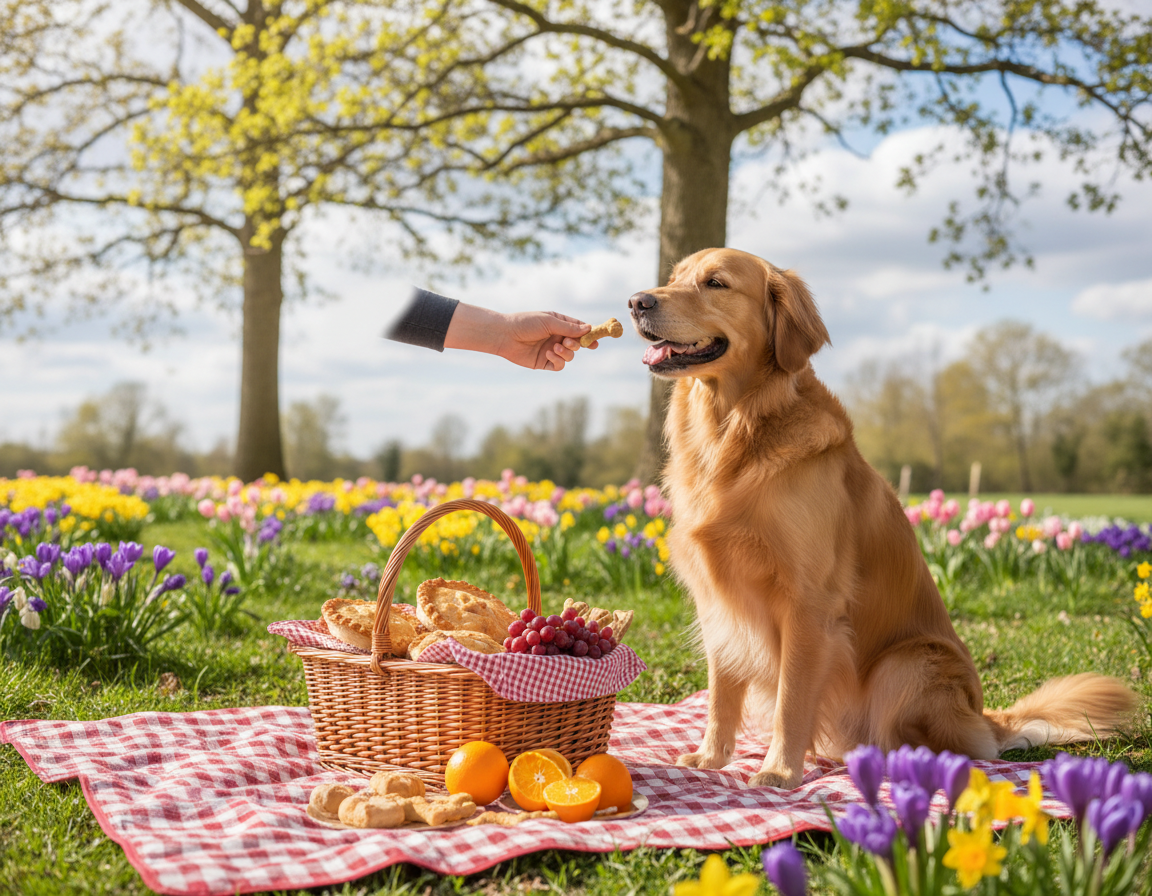 pies wiosna wyposażenie na wycieczkę