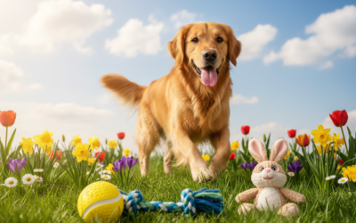 Magazyn Internetowy 21 Jakie zabawki dla psa są idealne na wiosnę do zabawy na zewnątrz?