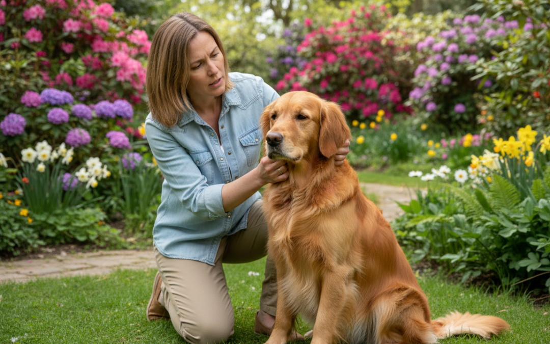 Problemy z uszami u psów wiosną – grzybice i alergie