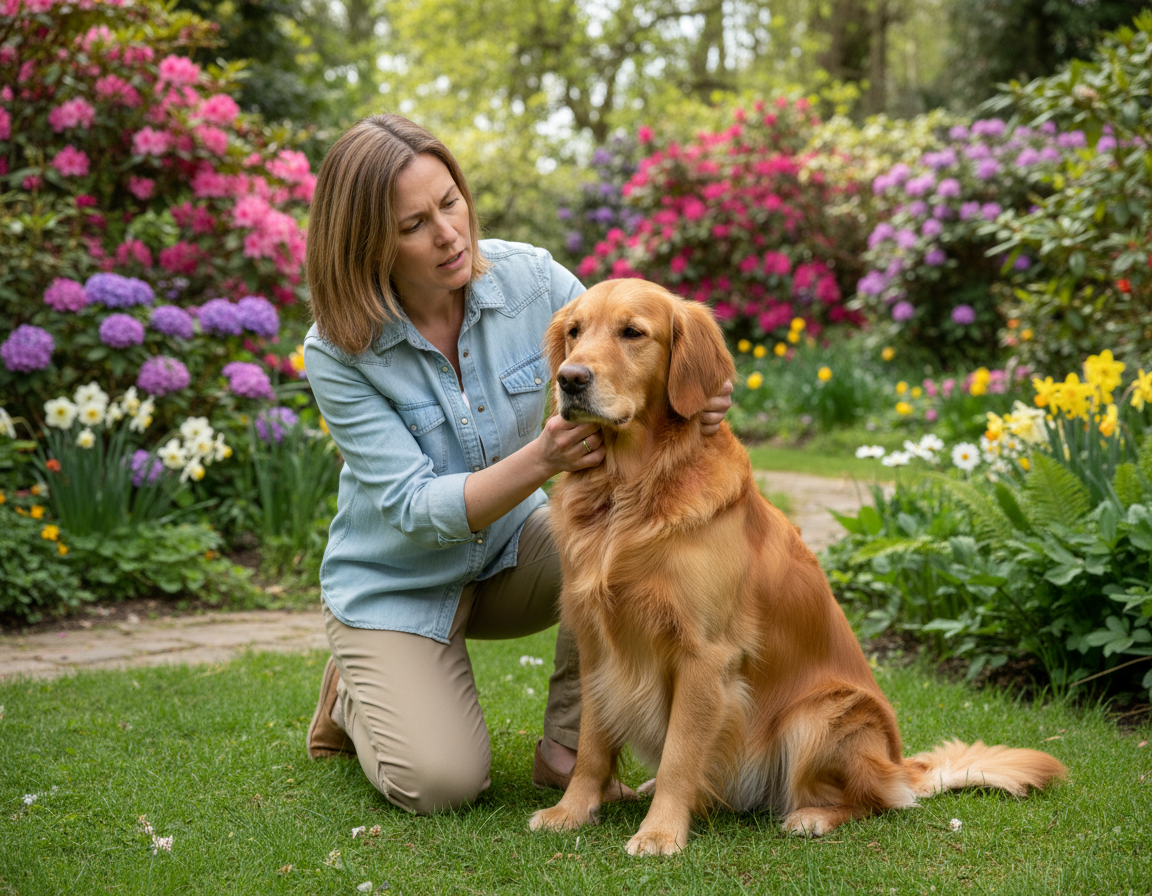 pies-wiosna-zapalenie-ucha pies wiosna zapalenie ucha