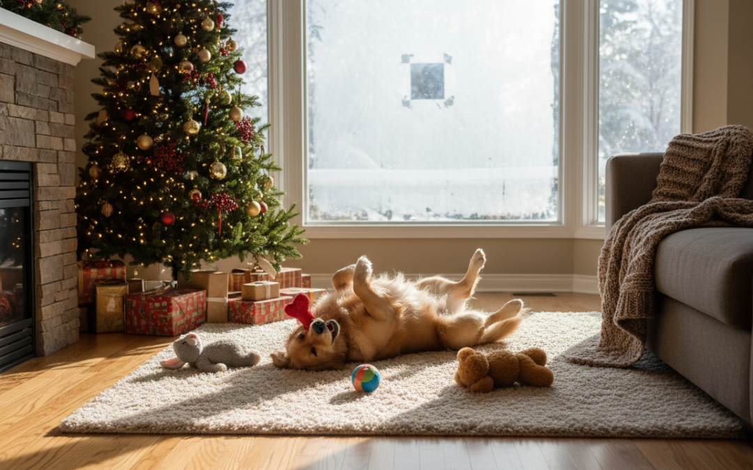 Nauka sztuczek w salonie – baw psa także zimą