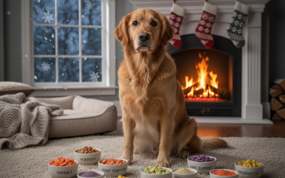 Objawy niedoboru witamin u psów w miesiącach zimowych