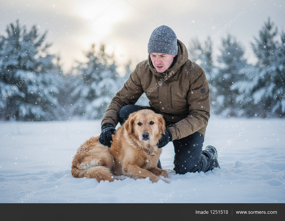 pies-zima-pierwsze-oznaki-odmrozen pies zima pierwsze oznaki odmrożeń
