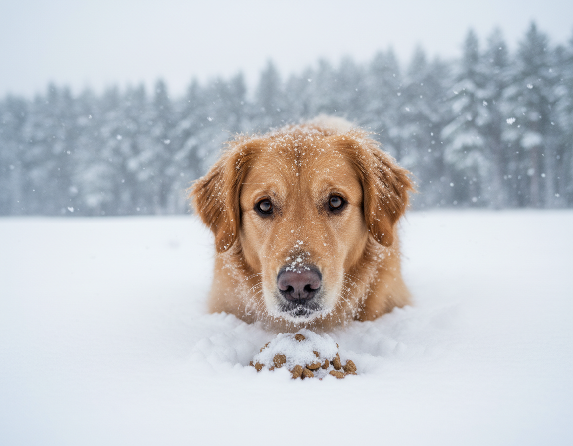 pies zima przyczyny spadku apetytu