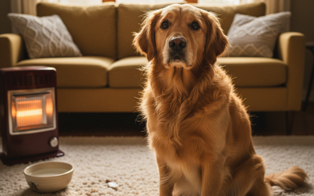 Skutki sezonu grzewczego u psów – sucha skóra, niepokój