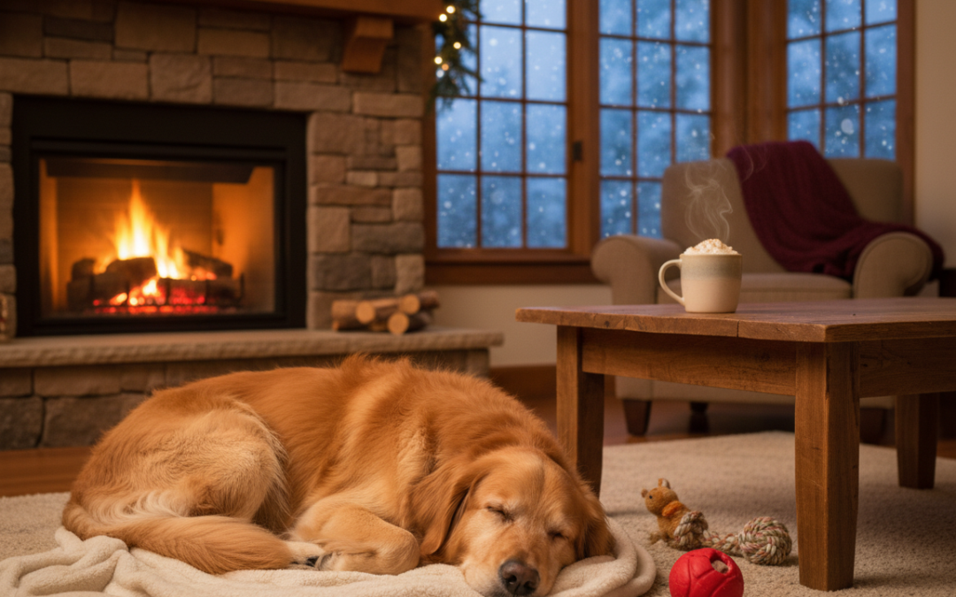 Zimowy odpoczynek – ile powinien spać pies?