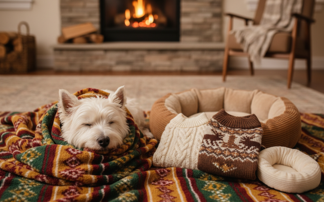 Ciepłe tekstylia dla psa – co warto stosować zimą?