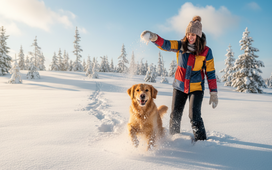 Wspólne aktywności z psem – jak wzmacniać więź zimą?