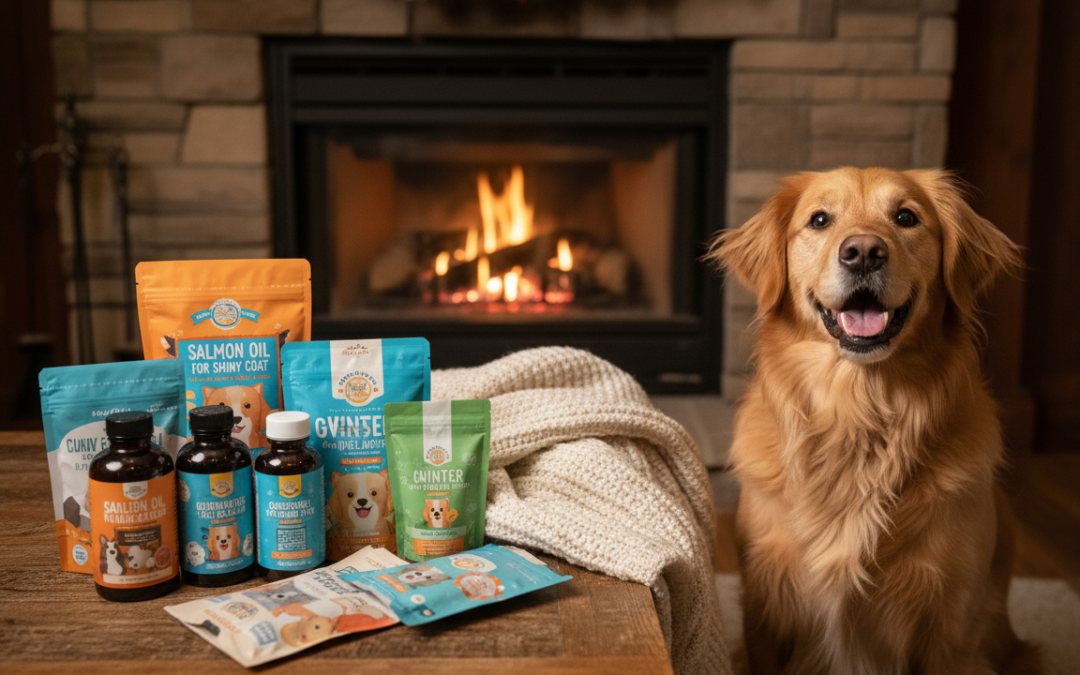 Jakie suplementy diety polecane są dla psów na zimę?