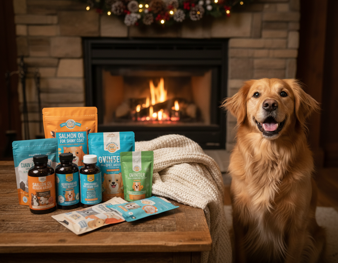 pies-zima-zalecane-suplementy-diety pies zima zalecane suplementy diety